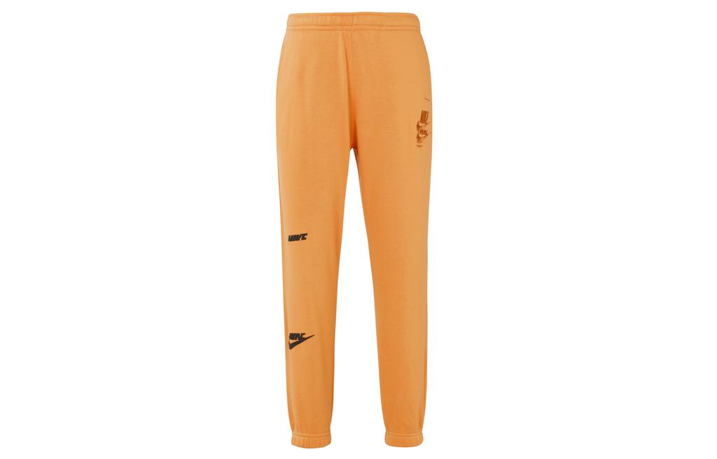Nike Freizeithose Herren Orange Moderate Jogginghose DM6872-808