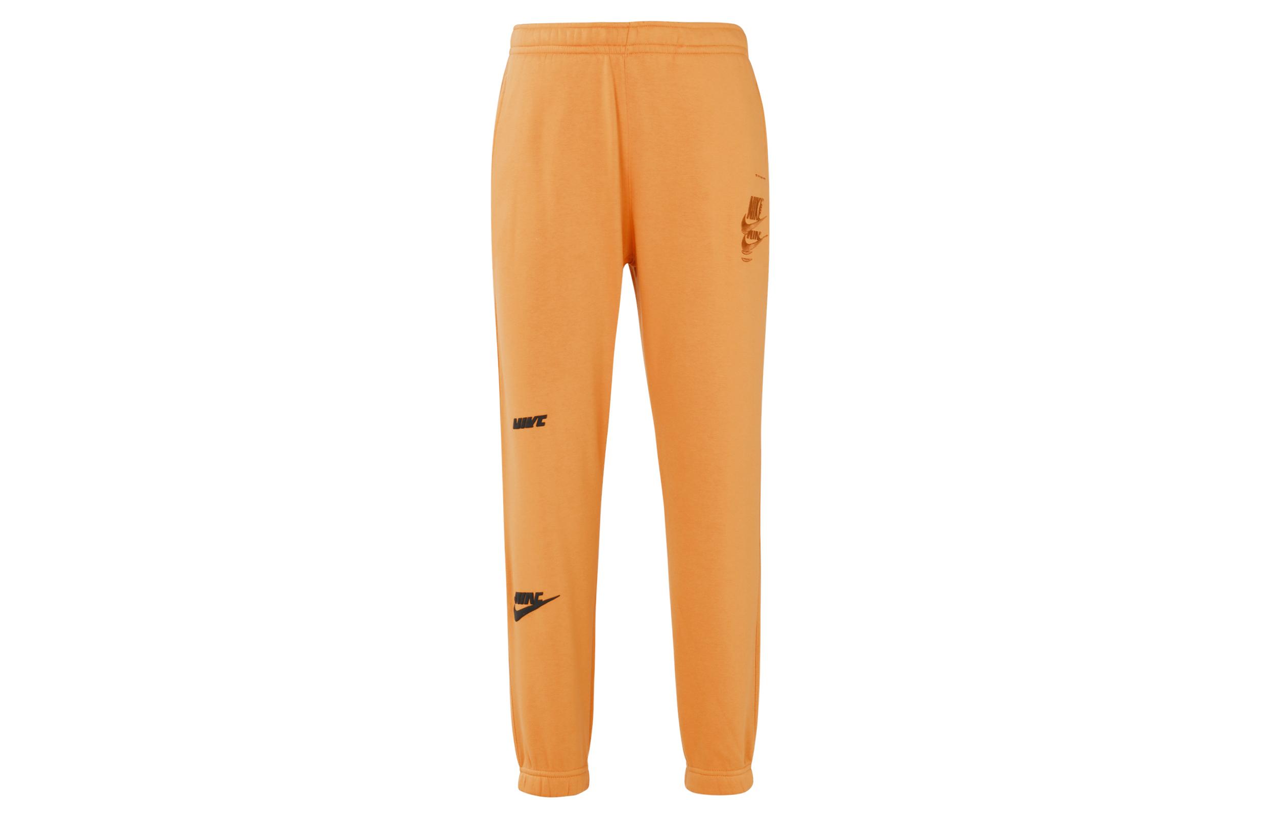 Nike Casual Pants Men s Orange Moderate Sweatpants DM6872-808 XXL
