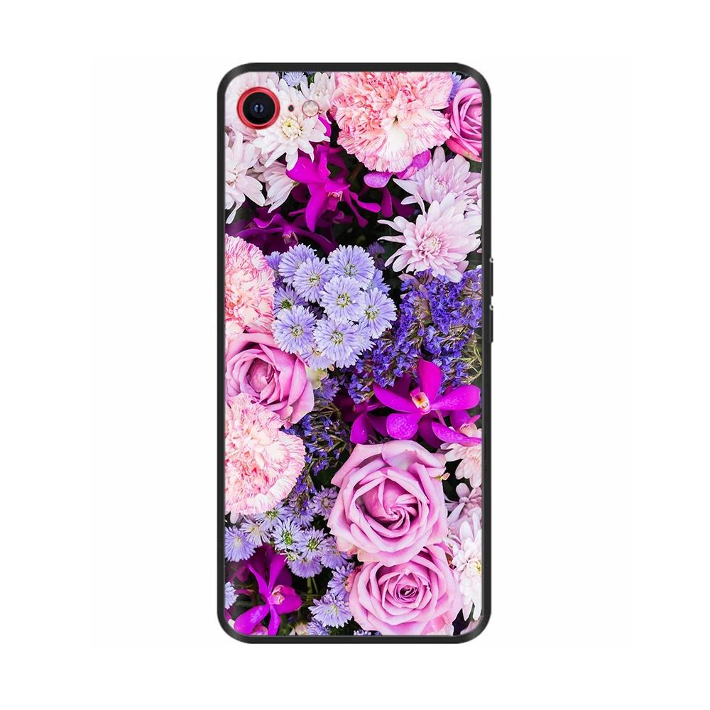 For iPhone SE 2020 Phone Case Funny Camera Protection Soft Liquid Silicone Back Cover for iPhone SE 2016 5 5S Cover for iPhoneSE