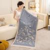 Tassel Cotton Cotton Jacquard Four-Layer Washable Multi-functional Bath Towel Household Dormitory Bath Towel