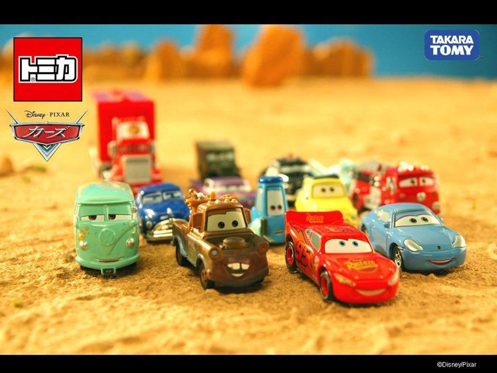 TAKARA TOMY Disney Cars Tomica C-01 Lightning McQueen (Standard Type) Miniature Car Toy