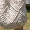 Borsa a Spalla in Cotone Lavorata a Maglia all'Uncinetto Riri BG8251