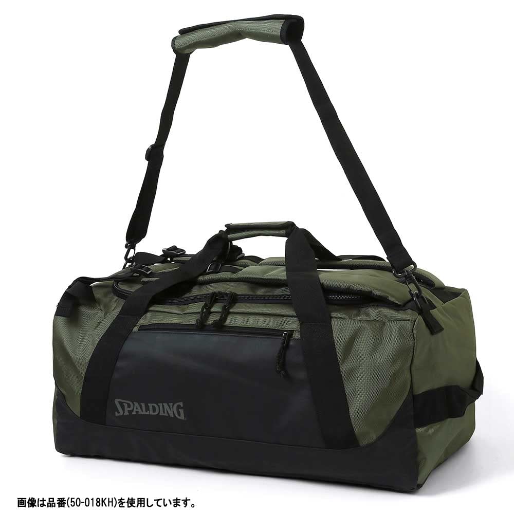 SPALDING Verse Duffle 3-Way Basketball Bag, Black, 50-018BK