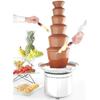 Chocolate fondue fountain 6 levels steel 300 W Hendi 274163