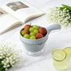Double Layer Sink Strainer Basket 1pc Food Waste Separator Drain Protector for Kitchen Sink Drainage System