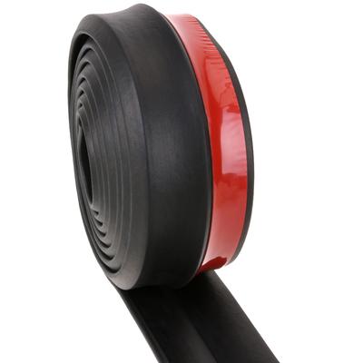 1.5/2.5M Car Bumper Lip Stickers Car Front Bumper Lip Rubber Car Bumper Protectors Exterior Mouldings Bumper Lip