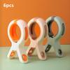 3/6Pcs Beach Towel Clips Reusable Large Windproof Clothes Pegs Plastic Strong Clothespins Laundry Tong For Blankets Coats Towel