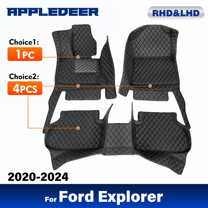 

Автомобільні килимки для Ford Explorer 2024 Custom auto Pads автомобільний килимок 2023-2024 7 Seats