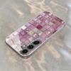 Pink Purple Glass Glass Shell Dirt-resistant Shock-proof For Samsung Galaxy S26 S25 Edge S24 S23 FE S22 Ultra S20 S21 5G Cover