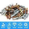 M6x40mm Throttle Cable Adjuster Clutch Wire Screw Bolt Kit for Motorcycle ATV Go Kart Scooter Pit Bike Universal Auto Parts