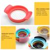 1PC Multifunctional Fruit Vegetable Egg Cutter Kitchen Accessories Slicing Cooking Gadgets Cutting Egg Slicers Random Color