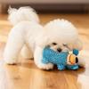 Hundespielzeug Interaktives Plüsch-Hundespielzeug Quietschspielzeug Mikrofaserball Monster-Spielzeug Geeignet für Hundespielzeug Kauer Geeignet Kleine Mittelgroße Große Hunde