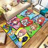 Alfombra Alfombrilla de Los Quintillizos Esenciales Para Sala de Estar Dormitorio Hogar Decoración de Sofá Niños Juego Alfombrilla Antideslizante para el Suelo