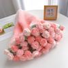 Colorful Rose Blanket Home Decorations Soft Blanket for Bedroom Flower Bouquet Blanket Handmade Birthday Christmas New Year Gift