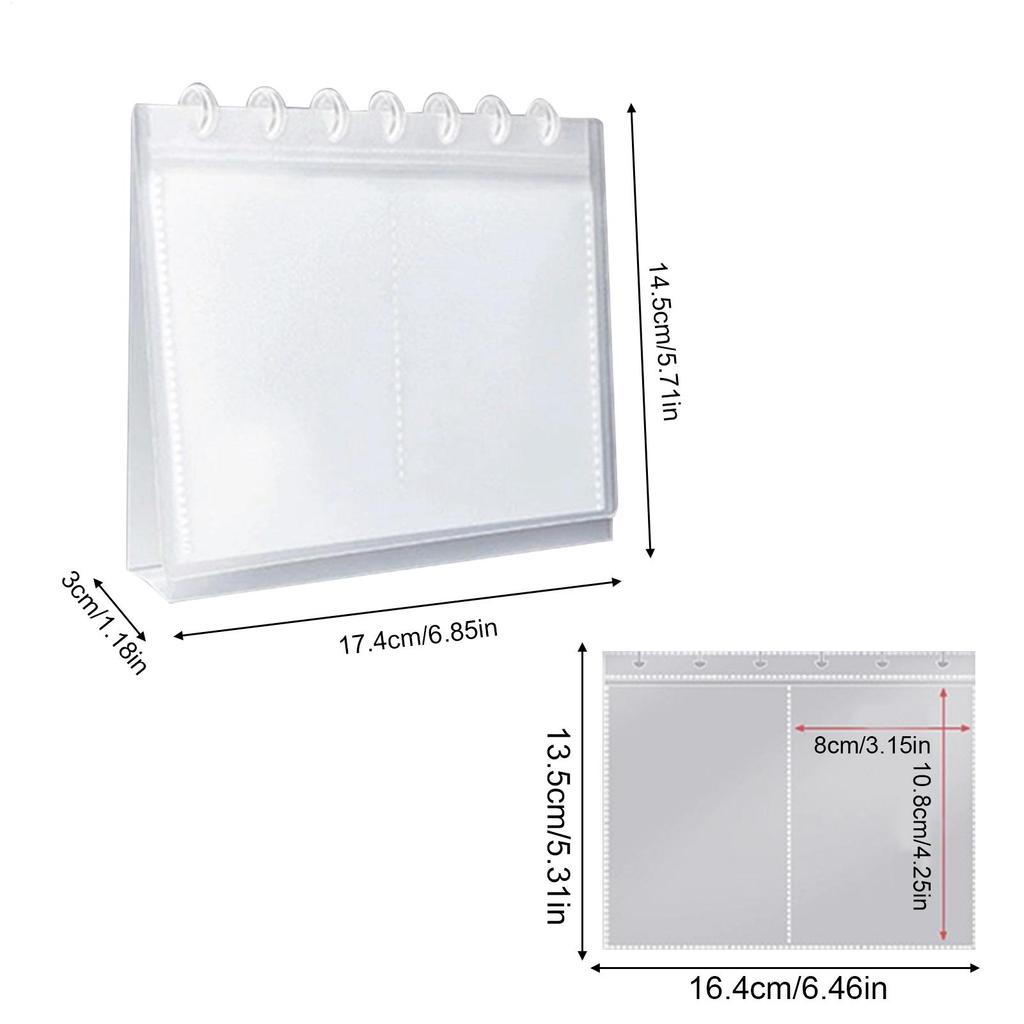 Photo storage calendar Desktop Coil Model Desk Calendar Mini Photo Album Display 60 Photos Desk Home Room Decoration