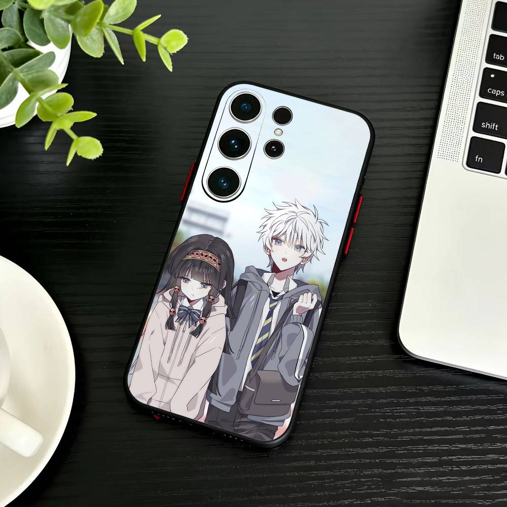 F-Killua Zoldyck H-Hunter X Hunter Phone Case For Samsung S26,S25,S24,S23,S22,S21,S20,S30,Ultra,Plus,Fe,Note,5G Black Cover