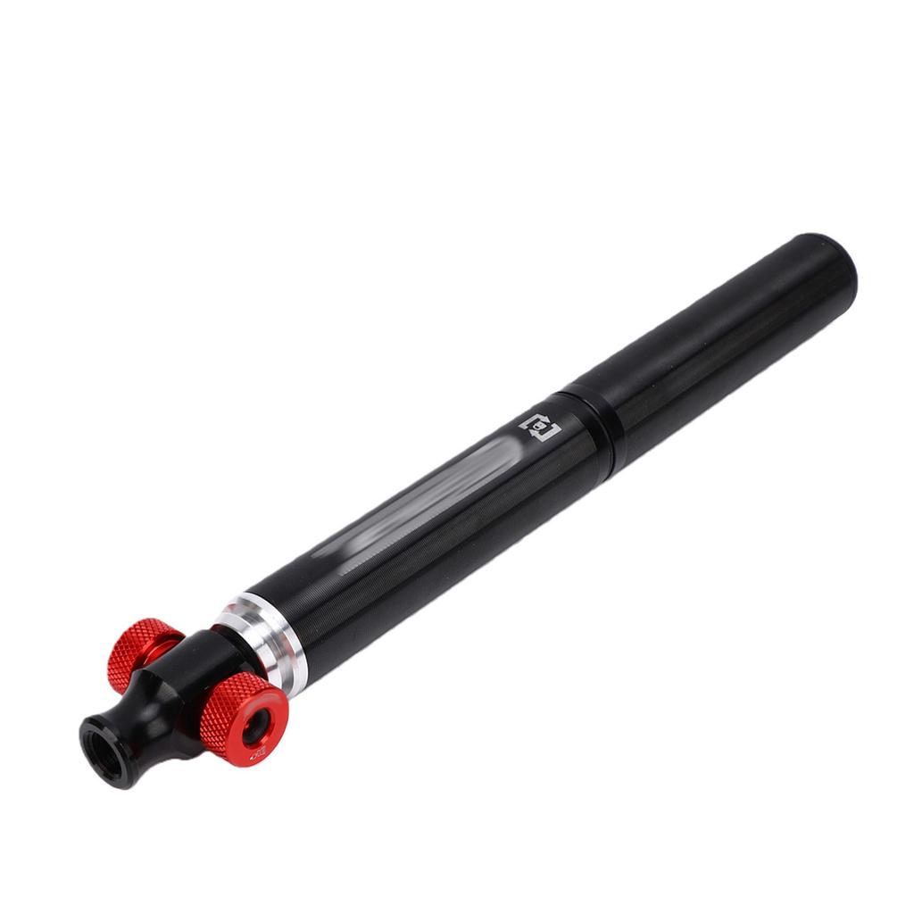 Bike Pump CO2 Inflator Manual Hand Pump 130PSI Aluminum Alloy Portable Tire Pump for Road Mountain Bikes Retractable Hose