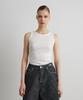 Aheule Eyelet Cotton Sleeveless_White