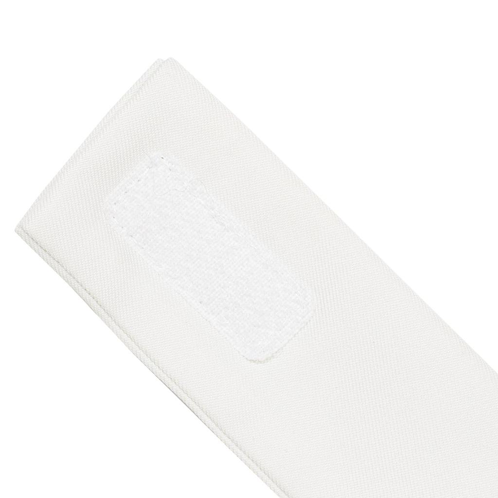 Plain Obi for Yukata and Kimono for Men [KYOETSU] One-touch (white)