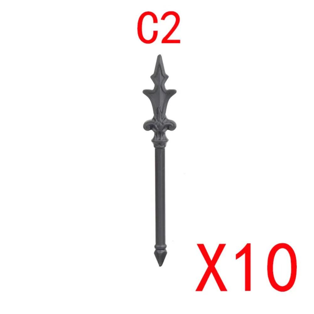 MOC Building Blocks Weapon Toy Accessories Medieval Soldier Knight Figure Ten Spear Crossbow Axe Sword Mini Brick Gift S001 DIY