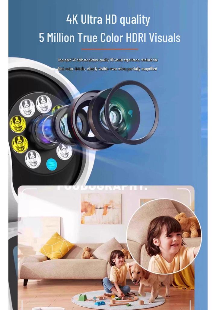 New 2026 360° Two-Way Surveillance Camera with Video Call