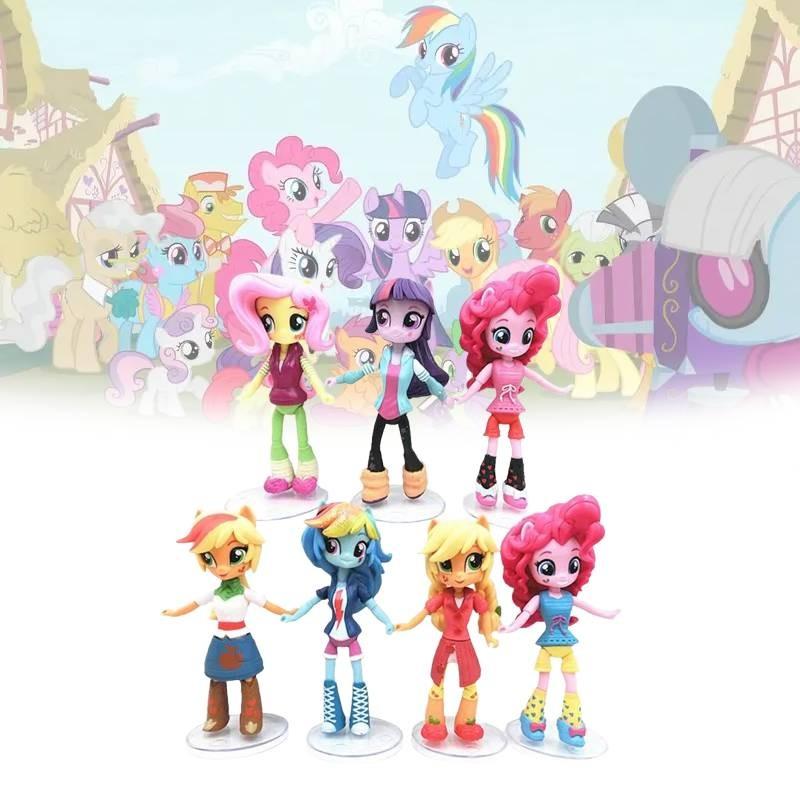 Pony My Little Friendship Is Magic Character Model Toy Cartoon Decoration Home