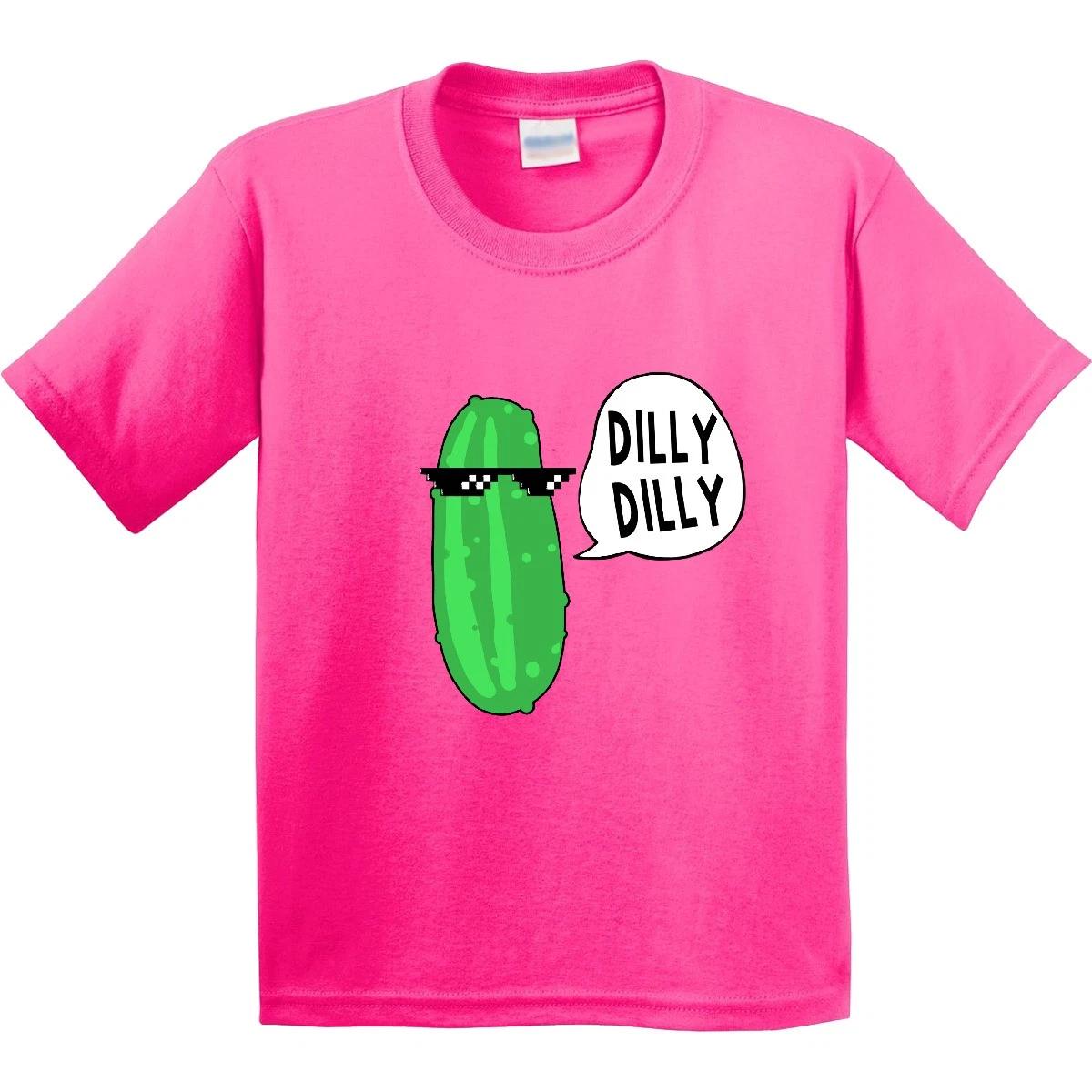 Inktastic Dilly Dilly Chill Dill Youth T-Shirt Food Humor Bread Butter Funny Pun 120
