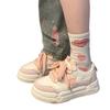 Thick-soled heightening sub 22 new thick-soled student shoes, small and thin casual shoes