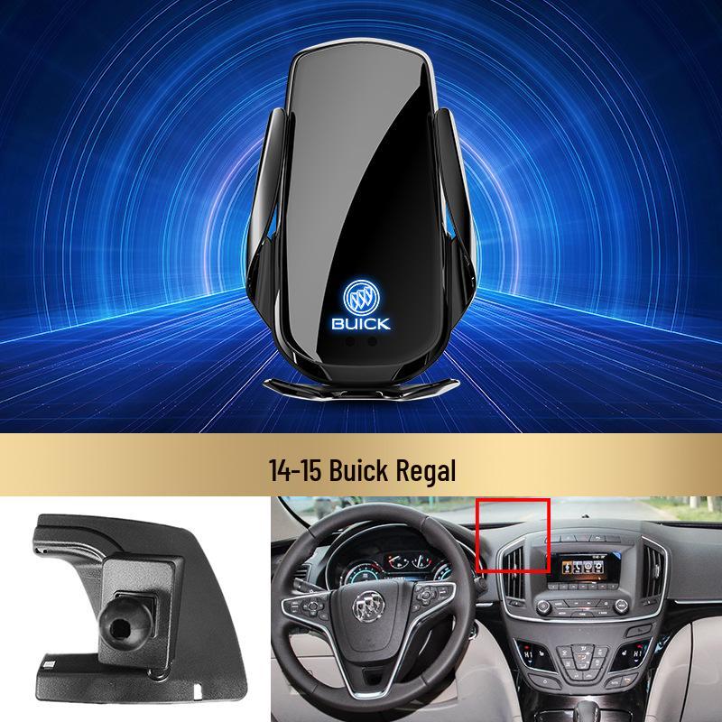 Buick Envision S, Excelle, Encore GX, Regal, Velite 6 Wireless Car Charger & Navigation Dock, 15W