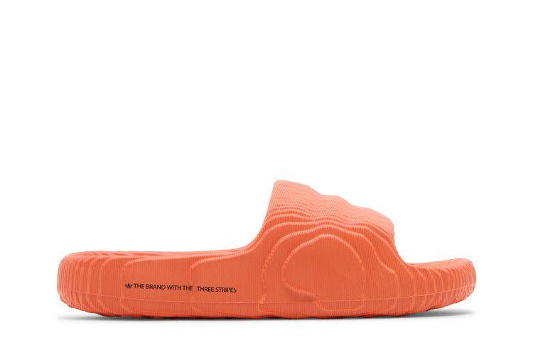 adidas Adilette 22 Slides Orange Core Black