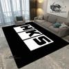 HKS Racing car logo printed carpet Living room bedroom non-slip carpets Yoga mat Outdoor rugs kawaii rug area rug birthday gift
