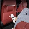 Pour Mitsubishi Outlander Pajero Asx Lancer EX Evolution X Ralliart Protection de dossier de siège de voiture Coussin anti-coup de pied Sac de rangement pour siège arrière