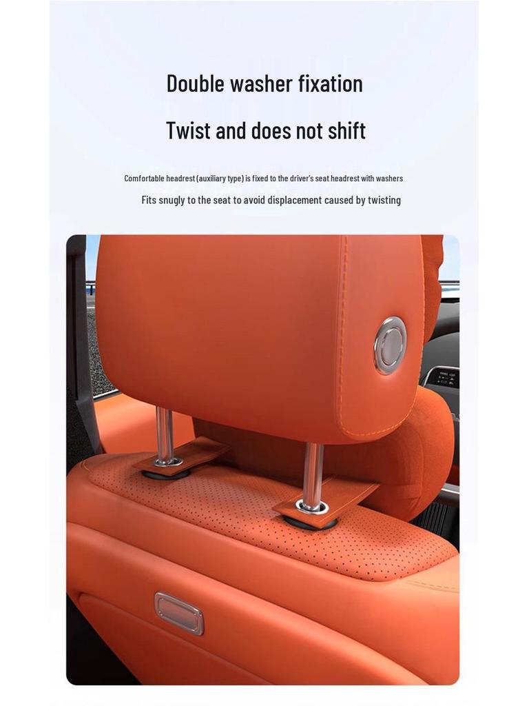 Compatible Neck and Lumbar Support Pillow for Ideal i6-i9 MEGA Cars