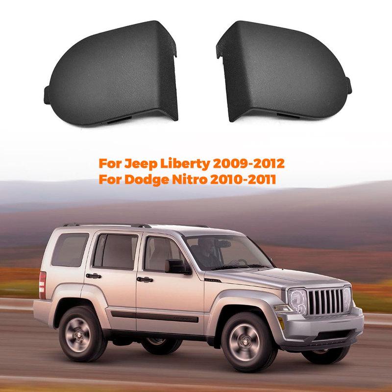Car Seat Belt Anchor Cover Trim ABS Accessories 1DX40XDVAB 1DX41XDVAB For Jeep Liberty 2009-2012 For Dodge Nitro 2010-2011