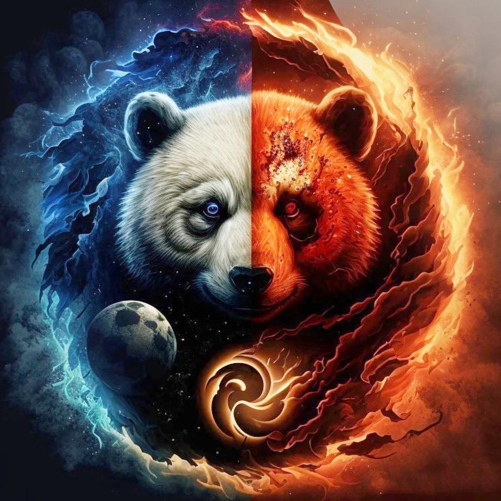 Diamond Art Painting Mosaic Tai Chi Animals Full Square/Round Embroidery Tai Ji Yin Yang Bird Home Decor