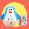 Penguin Musical Wobbler | Colorful Wobbling Melody Penguin, Roly Poly Toy for Kids 6 Months+, Multicolor