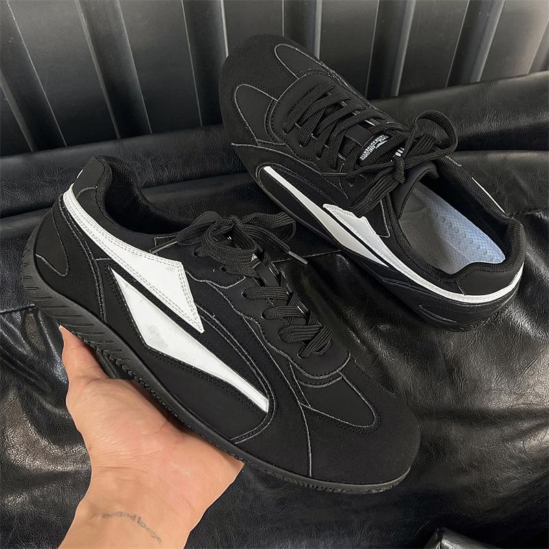 

New men s casual sports shoes thin-soled low-top men s shoes trendy versatile racing shoes men s SC02 39 чорний