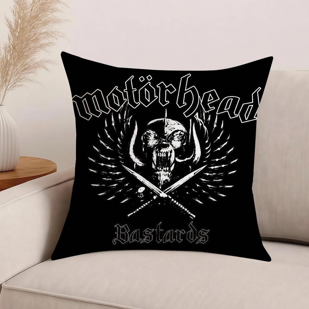 

Rock Band M-Motorhead Pillow Case Office Cushions Suitable For Sofa Car Bedroom Decorative Cushion Cover 30cm x 30cm