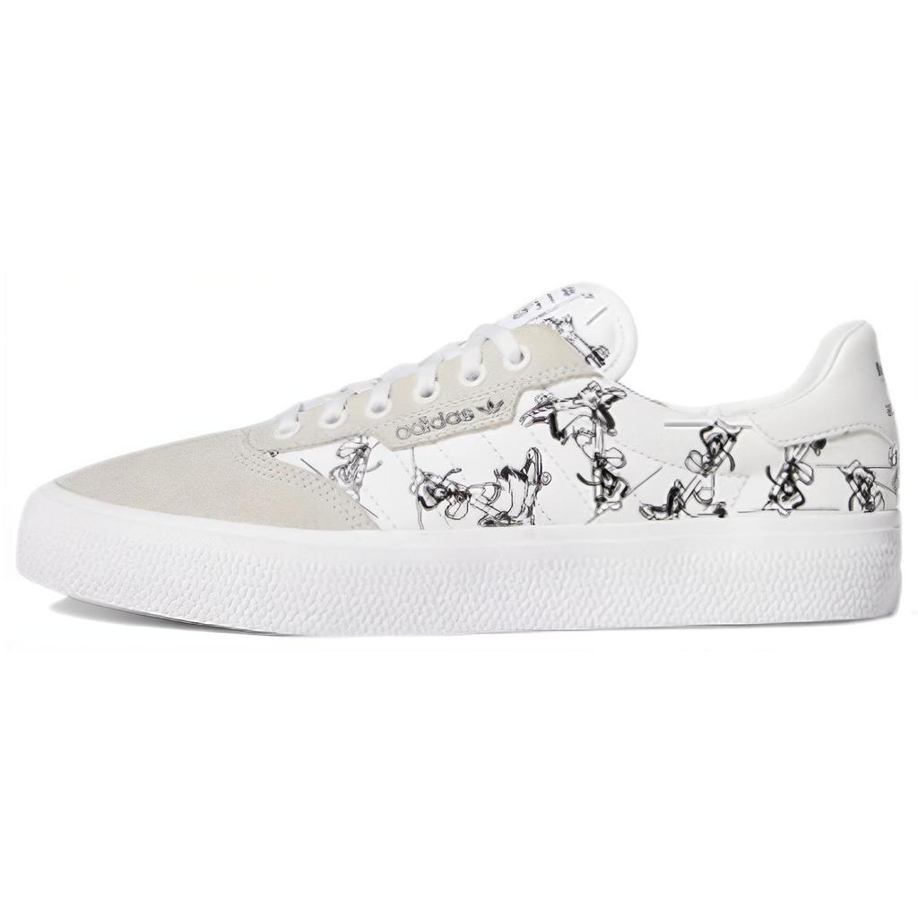 adidas 3MC Sport 'Goofy' (Unisex) Crystal White / Cloud White / Core Black Skateboard Shoes FW6240