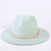 Popular European and American Classic Simple Flat-brimmed Top Hat Men's and Women's Fashionable and Elegant Versatile Jazz Hat Top Hat