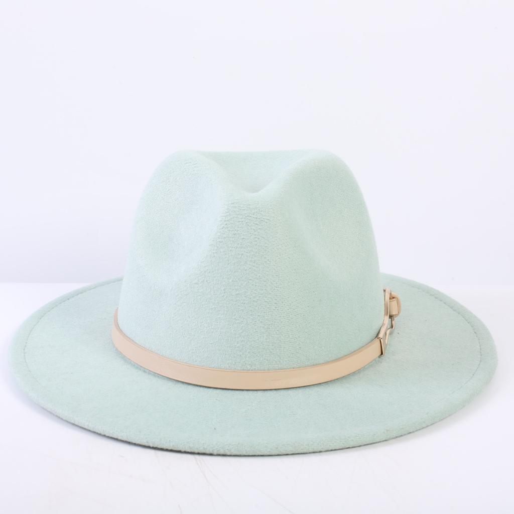 Popular European and American Classic Simple Flat-brimmed Top Hat Men's and Women's Fashionable and Elegant Versatile Jazz Hat Top Hat