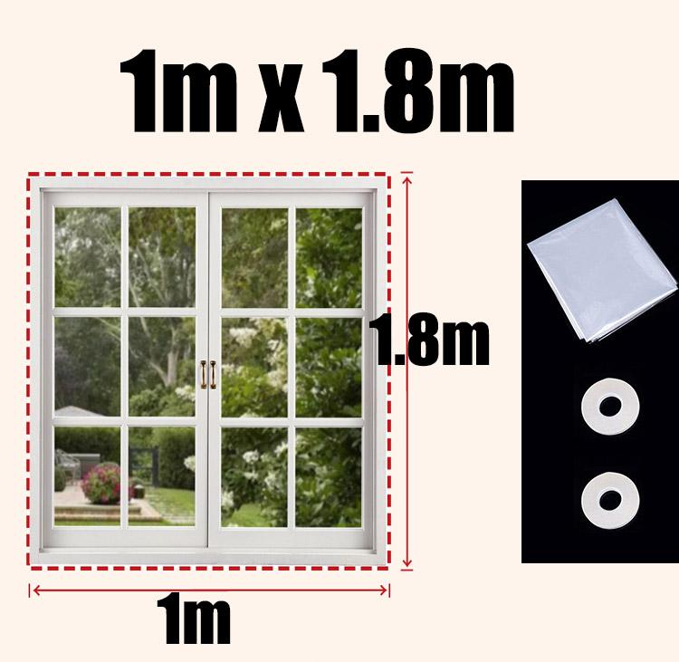 Free Cut Winter Window Seal Film Self Adhesive Thermal Insulation Film DIY Wind Guard Protective Films