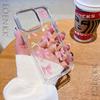 Cute Pink Bow Phone Case For iPhone 15 Case iPhone 11 13 12 14 Pro 15 16 Pro Max XR XS X 7 8 Plus Shockproof Soft Bowknot Cover