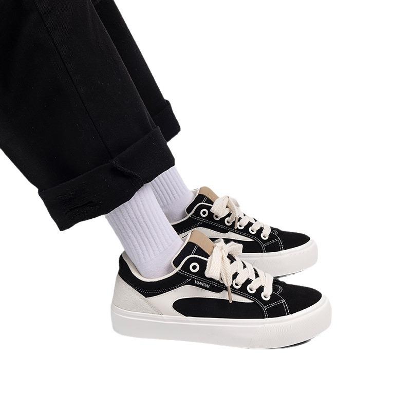 Global classic black and white canvas shoes trendy versatile casual sports shoes men's low-top trendy shoes men's ZHQ-XA191
