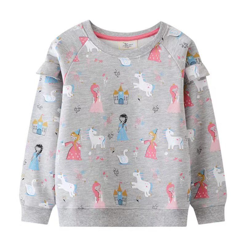 Unicorn Spring and Autumn Cotton Stylish Children Sweatshirt