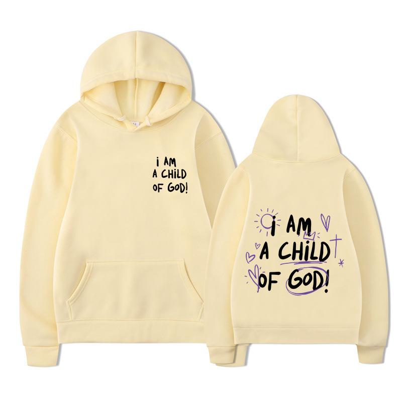 Alphabet Cartoon Print Kangaroo Pocket Print Unisex Streetwear Hip Hop Style Autumn Winter Fashion Hip Hop Tops Clothes
