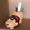 Cartoon Crayon Shinchan Resin Desk Organizer With Multifunctional Storage For Students And Office Use