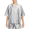 (WMNS) Nike Sportswear Street Oversized Grafisch Jersey Top Aziatische Maatvoering 'Smoke Grey Barely Volt' Dames HJ0281-077
