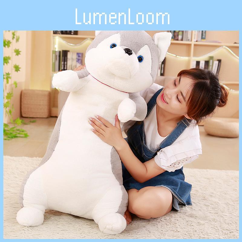 Cartoon Shiba Husky Inu Plush Toy Cute Cartoon Pillow Sleeping Gift Companion