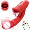 Bitting Licking Oral Tongue Vibration Vagina Dildo Vibrator For Women Clit Sucker Clitoris Stimulator Sex Toys For Women Female